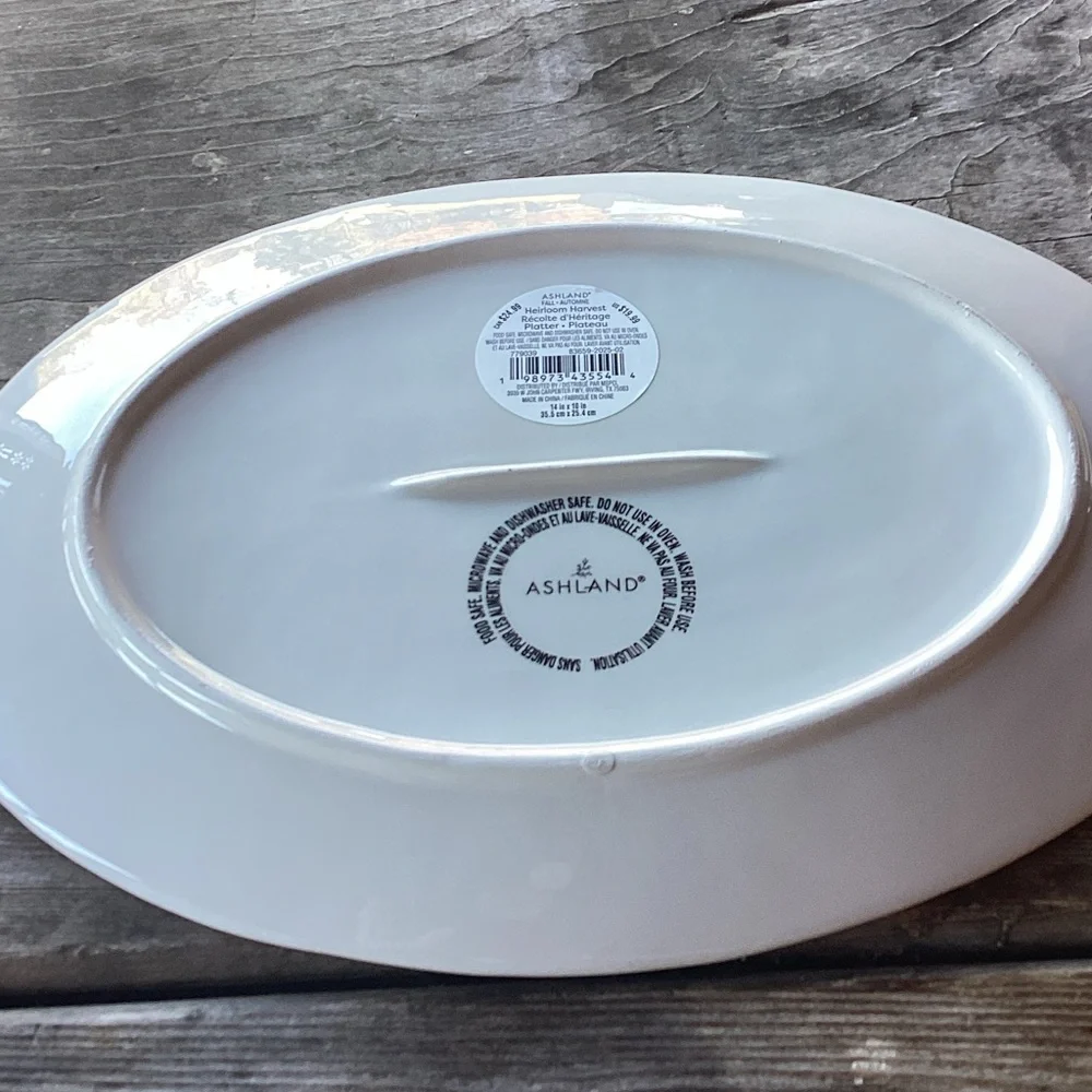 Ashland Heirloom Harvest Serving Platter - 14 inches